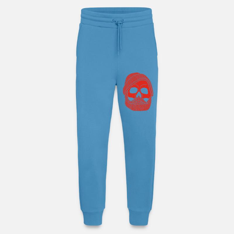 Roter Fischerschädel - Jogginghose - made by SPREAD -  Sol Blue