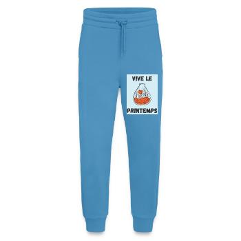 JARDINAGE,RETRAITE,PRINTEMPS,JARDIN,JARDINIER,ETE - Pantalon de jogging bio décontracté fabriqué en UE -  Sol Blue - Devant
