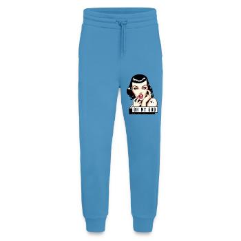 Lola Rockabilly Illustration TShirt - Jogging Pants - made by SPREAD  -  Sol Blue - Front