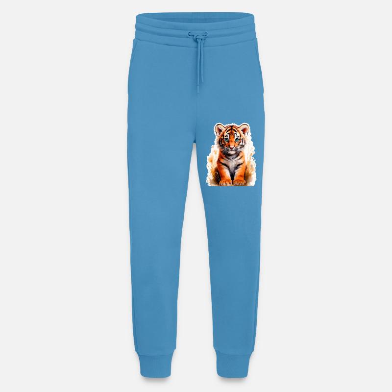 Kleiner Tiger - Jogginghose - made by SPREAD -  Sol Blue
