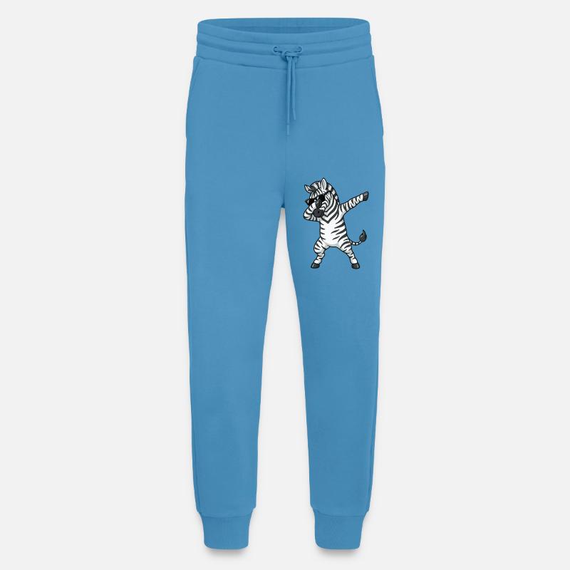 Dab Zebra - Jogging Pants - made by SPREAD  -  Sol Blue