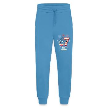 US Flag 67 Memes Six Seven - Jogginghose - made by SPREAD -  Sol Blue - Vorne