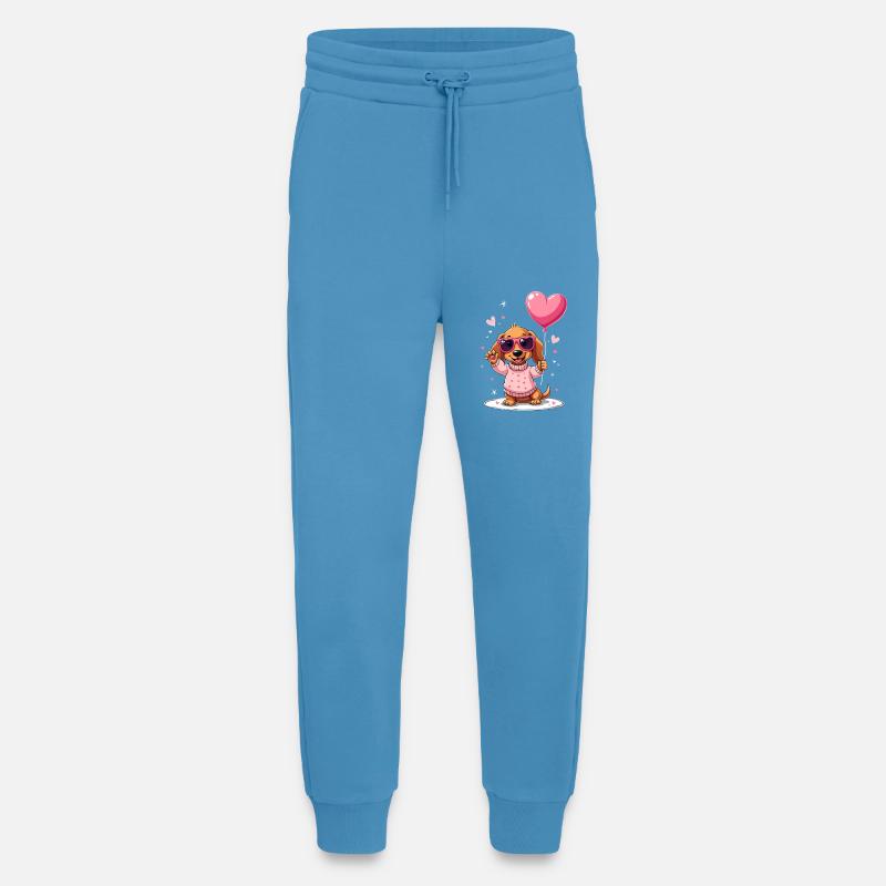 Dackel Dachshund Tekel - Jogginghose - made by SPREAD - Sol Blue