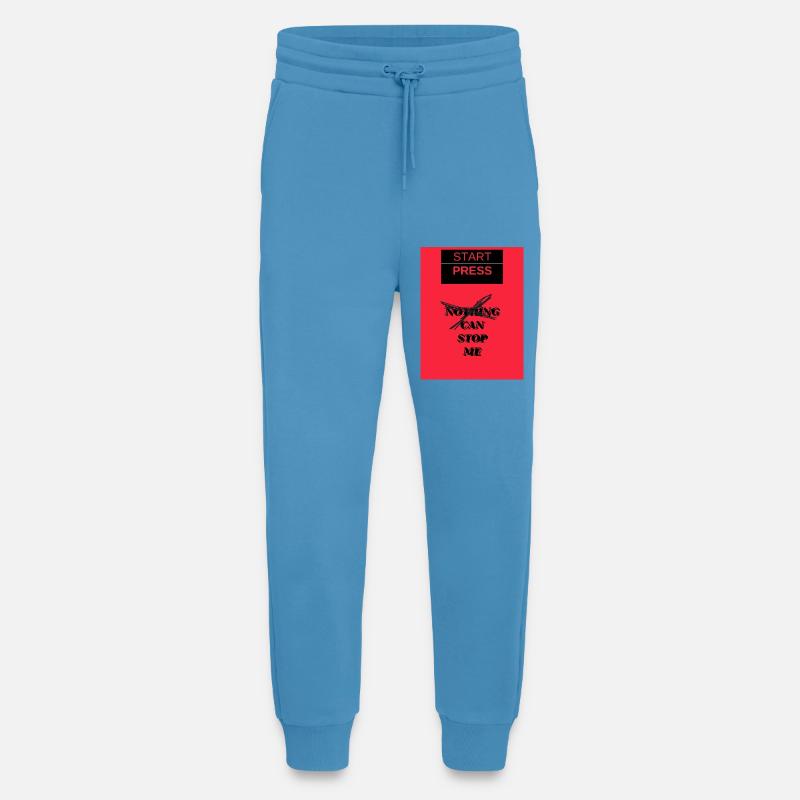 Start Press Nothing Can Stop Me - Jogging Pants - made by SPREAD  -  Sol Blue