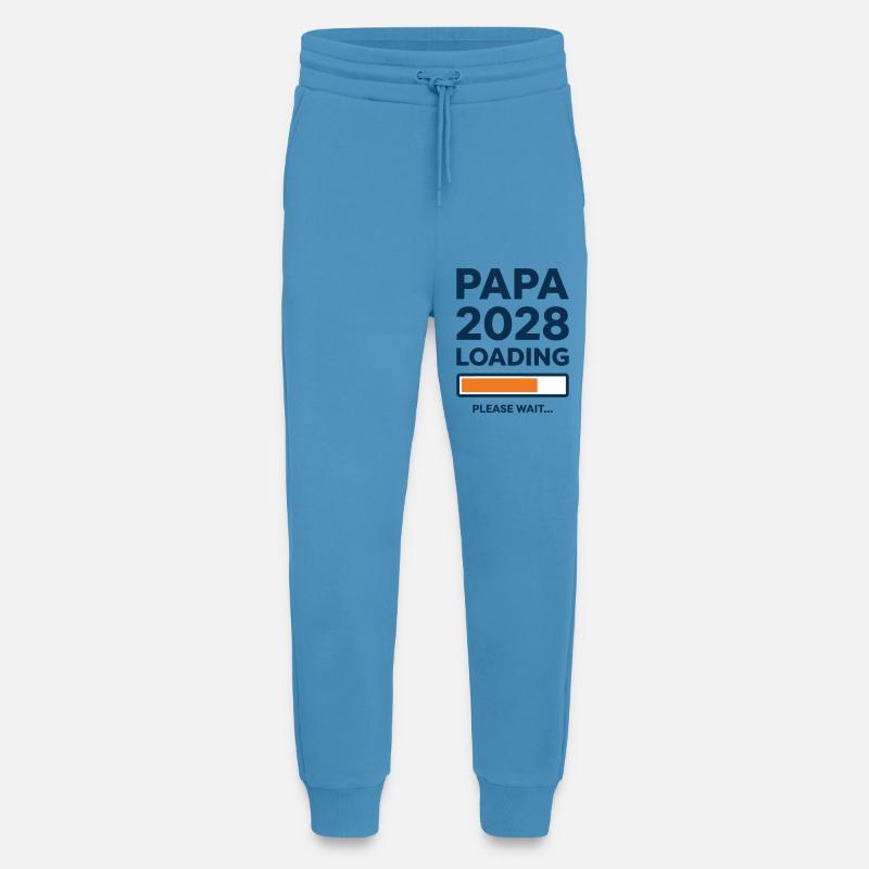 Dad 2028 Loading - Jogging Pants - made by SPREAD  -  Sol Blue