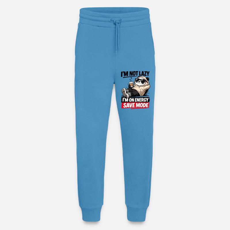 Energiesparmodus Panda - Jogginghose - made by SPREAD -  Sol Blue