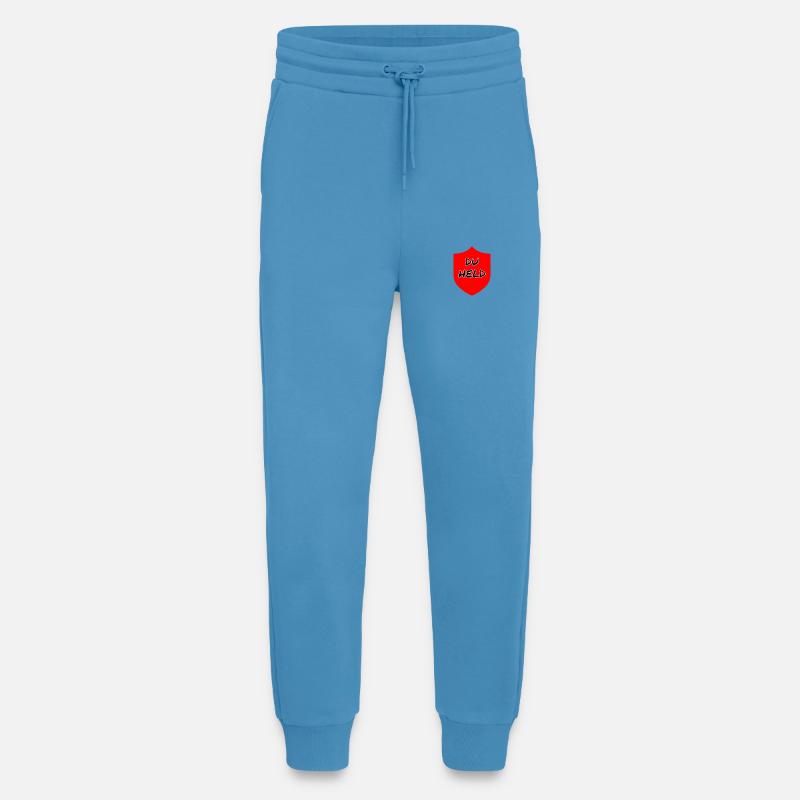 Du Held Schild - Jogginghose - made by SPREAD -  Sol Blue
