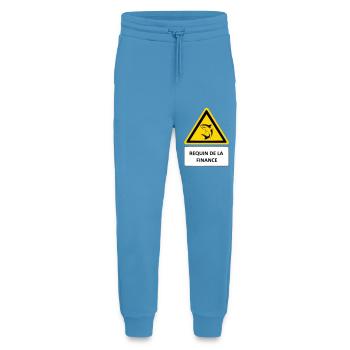 Hai der Finanzen - Jogginghose - made by SPREAD -  Sol Blue - Vorne