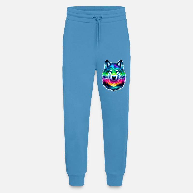Wolf - Jogging Pants - made by SPREAD  -  Sol Blue