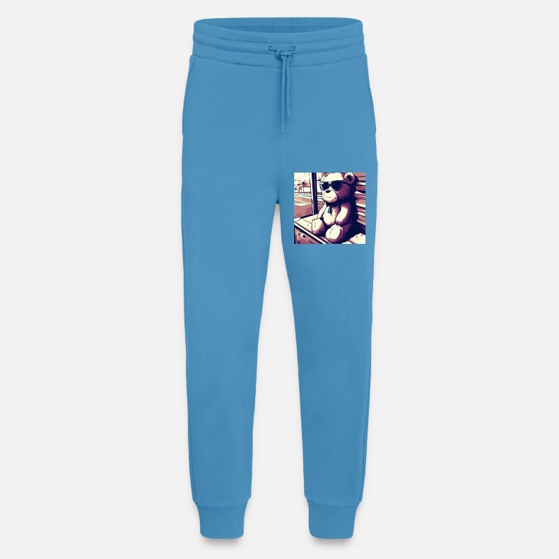 Teddy Manga II - Jogginghose - made by SPREAD -  Sol Blue