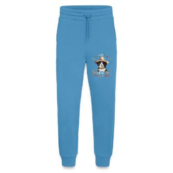 Bouvier bernois - Pantalon de jogging bio décontracté fabriqué en UE -  Sol Blue - Devant