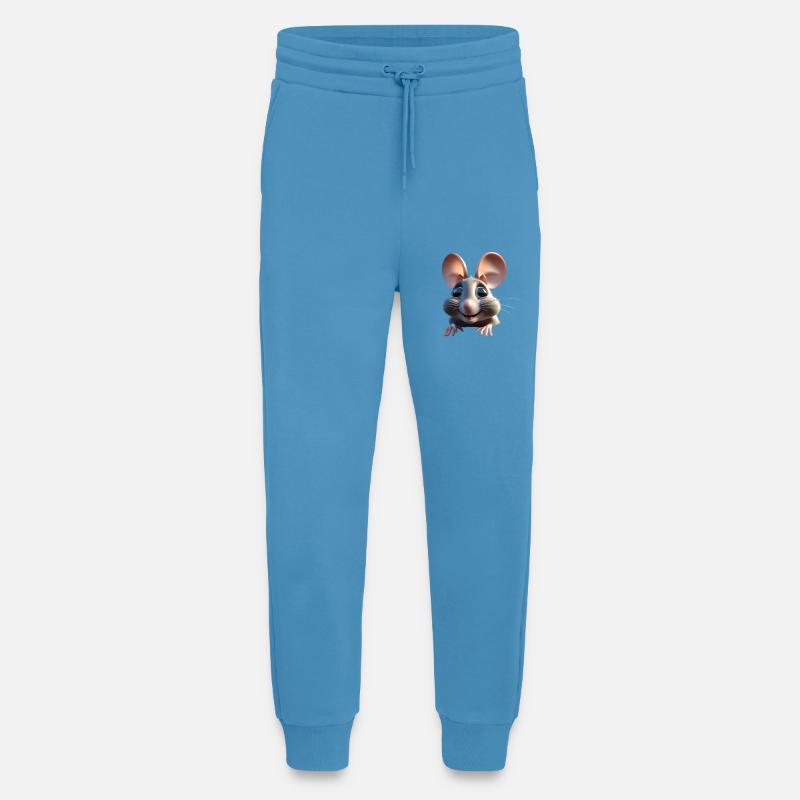 Souris 1 - Pantalon de jogging bio décontracté fabriqué en UE - Sol Blue