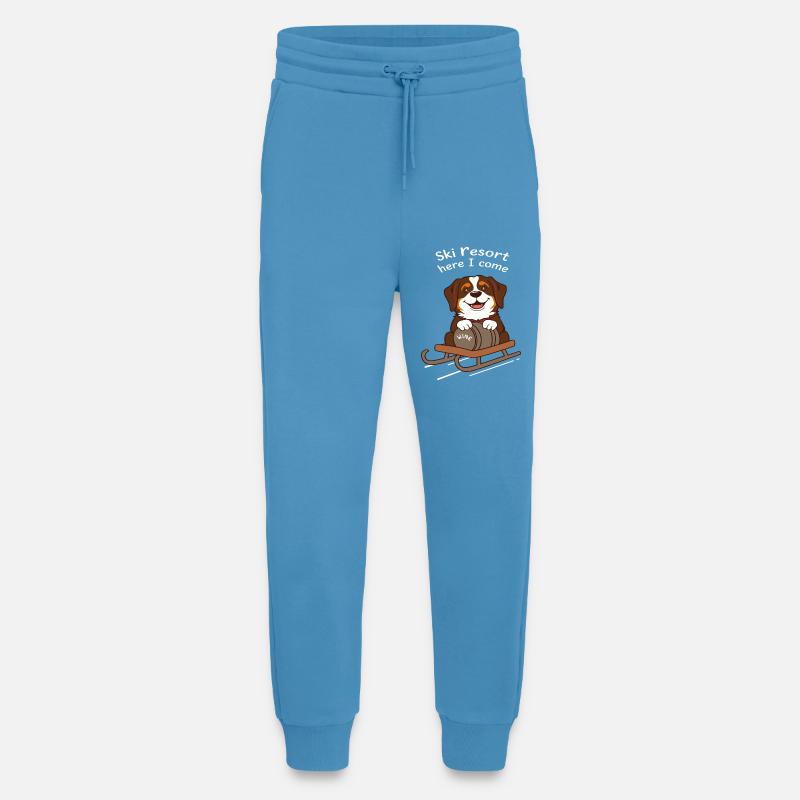 Bernhardiner Hund - Jogginghose - made by SPREAD - Sol Blue