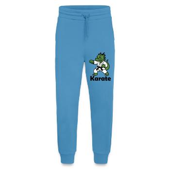 Karaté Dragon - Pantalon de jogging bio décontracté fabriqué en UE -  Sol Blue - Devant