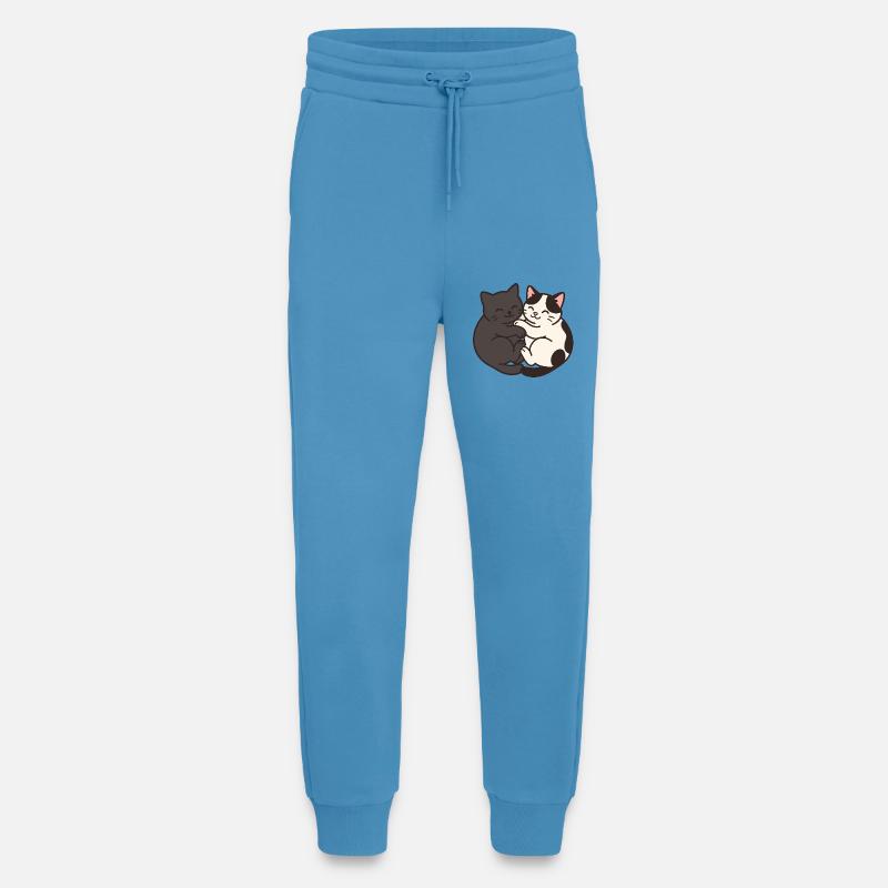 Katzen - Jogginghose - made by SPREAD -  Sol Blue