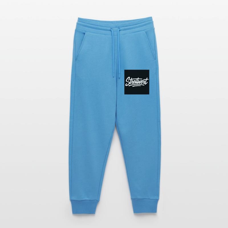 Disputed Script Logo Black Jogging Pants - made by SPREAD 