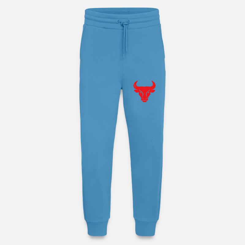 Bull Head Vector - Jogging Pants - made by SPREAD  -  Sol Blue