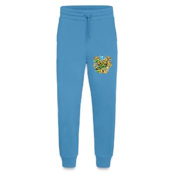 Reiches Leben, Funkeln und Diamanten - Jogginghose - made by SPREAD -  Sol Blue - Vorne