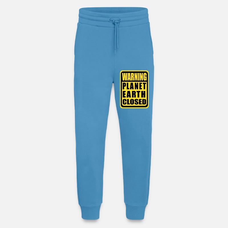 Planète Terre fermée - Pantalon de jogging bio décontracté fabriqué en UE -  Sol Blue