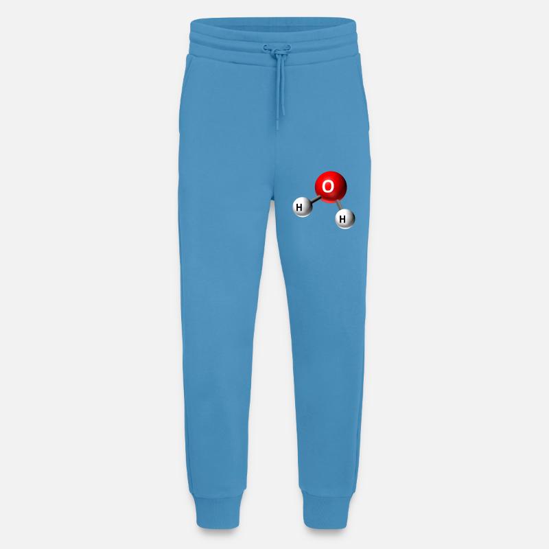 Water Molecule Graphic - Jogging Pants - made by SPREAD  -  Sol Blue