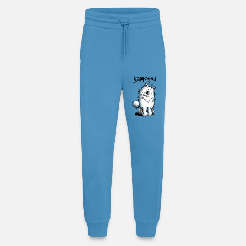 Funny Samoyed - Jogging Pants - made by SPREAD  -  Sol Blue
