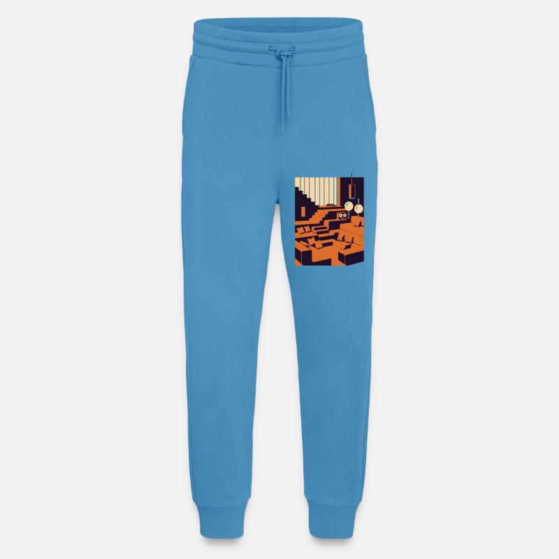 Interior Design Dream - Jogging Pants - made by SPREAD  -  Sol Blue