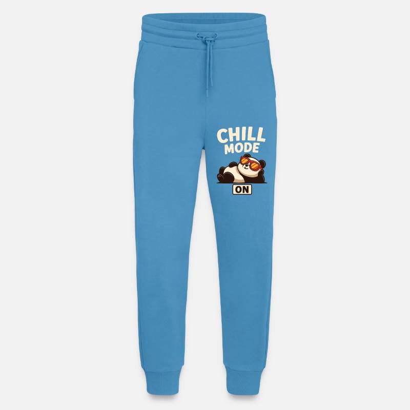 Chill Panda with Sunglasses - Jogging Pants - made by SPREAD  -  Sol Blue