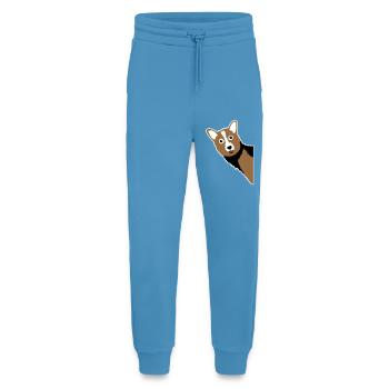 Corgi-Kuckuck – Perfekte für jeden Hundebesitzer - Jogginghose - made by SPREAD -  Sol Blue - Vorne