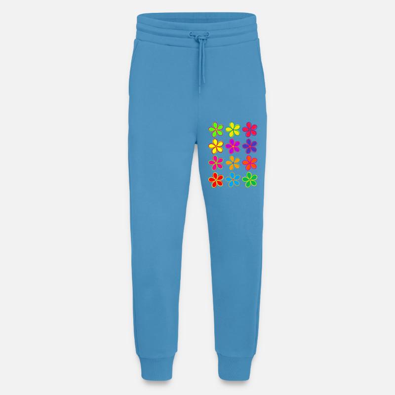 Gänseblümchen-Blumen - Jogginghose - made by SPREAD -  Sol Blue