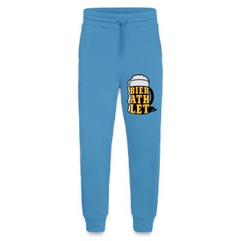 Bierathlet | Beer | Bier - Jogging Pants - made by SPREAD  -  Sol Blue - Front
