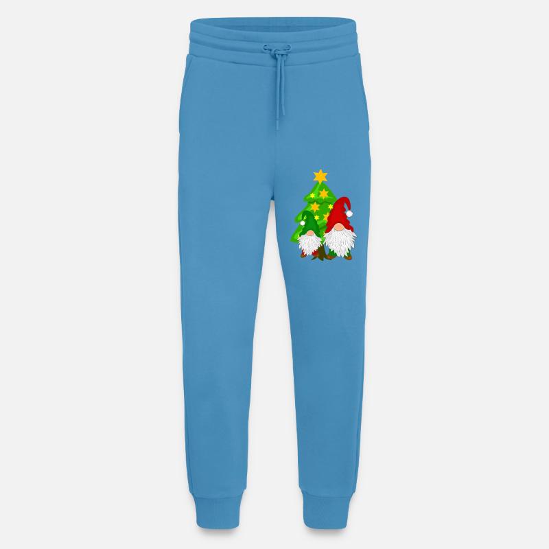 Wichtel vor dem Tannenbaum - Jogginghose - made by SPREAD -  Sol Blue