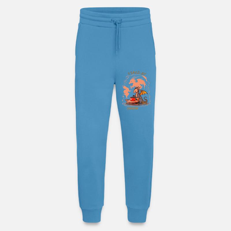 Drachenschmiede – Befeuert von Magischer Keramikkunst - Jogginghose - made by SPREAD -  Sol Blue