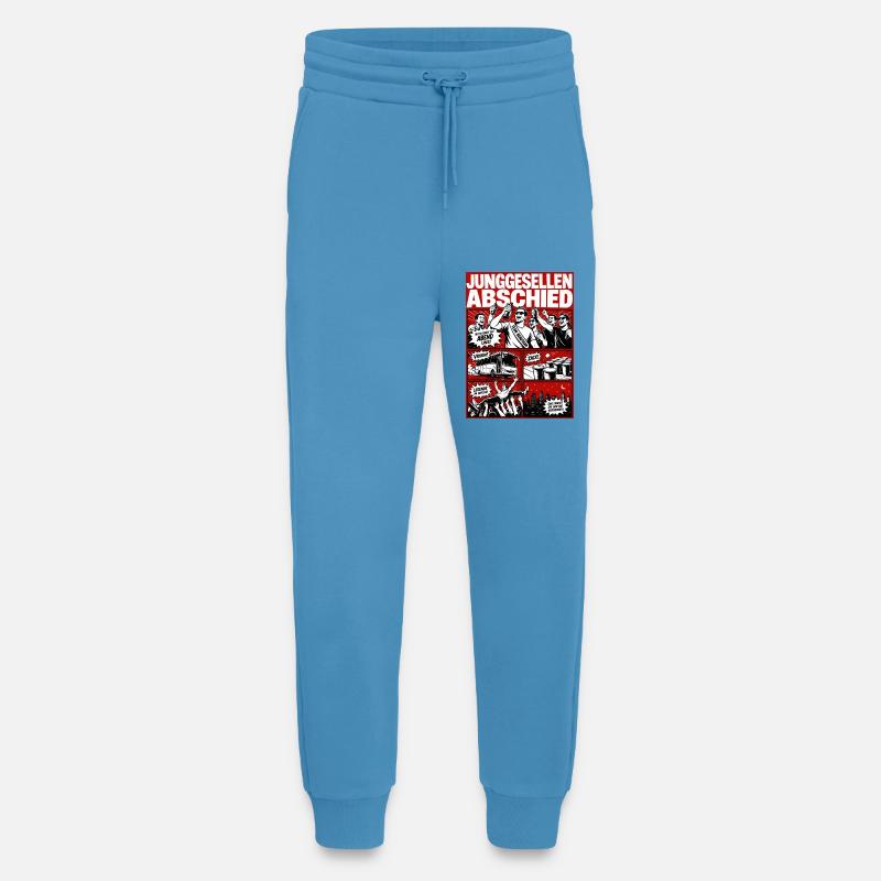 Junggesellenabschied Party Legenden - Jogginghose - made by SPREAD -  Sol Blue