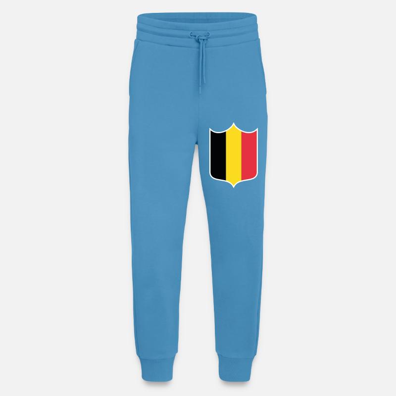 Belgium - Jogging Pants - made by SPREAD  -  Sol Blue