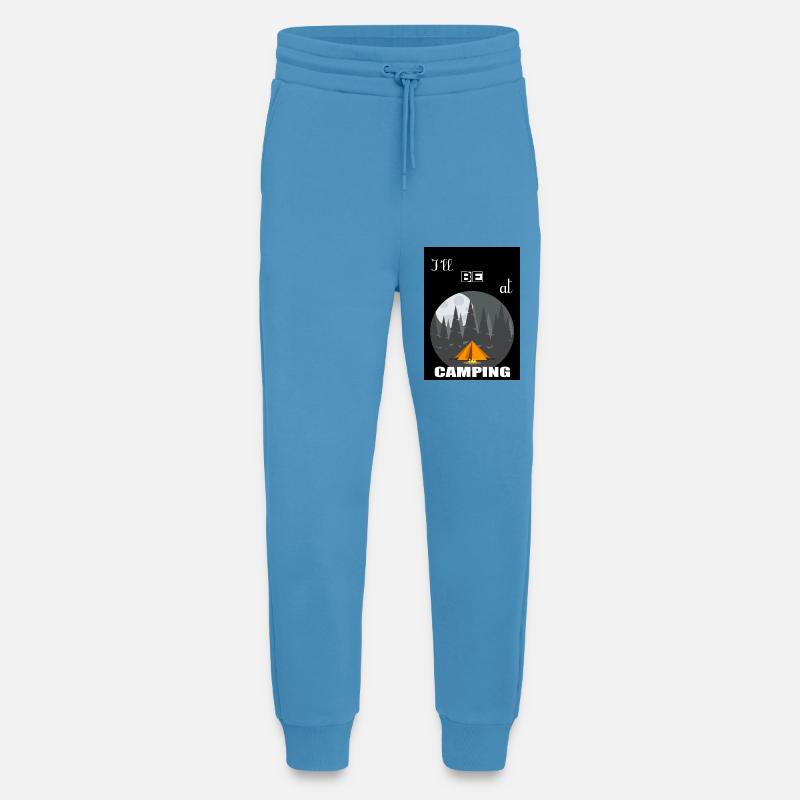 Ich werde auf dem Campingplatz sein - Jogginghose - made by SPREAD -  Sol Blue