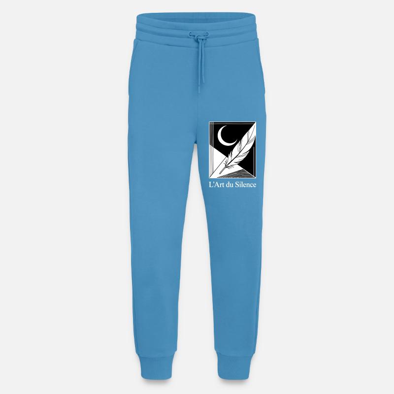 Mondfeder Geometrisch - Jogginghose - made by SPREAD -  Sol Blue