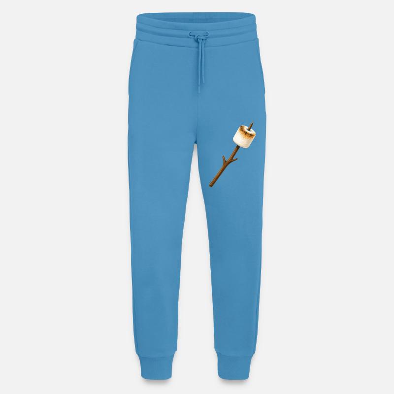 Roasted marshmallow on a stick - Jogging Pants - made by SPREAD - Sol Blue