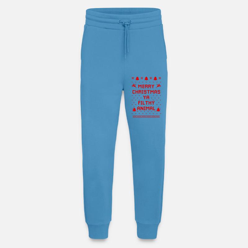 Humorvoller Weihnachts-Tierpullover - Jogginghose - made by SPREAD -  Sol Blue
