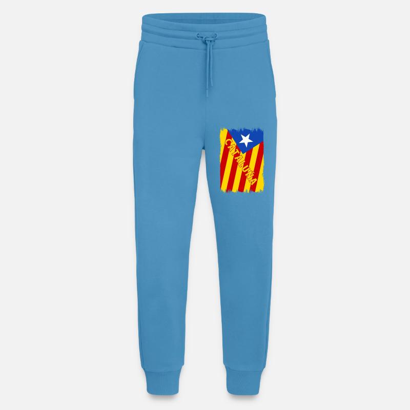 Katalonien Flaggen Design - Jogginghose - made by SPREAD -  Sol Blue