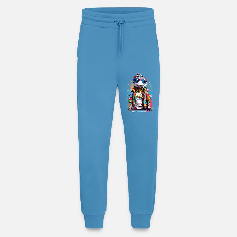 Coole Krokodil - Jogginghose - made by SPREAD -  Sol Blue