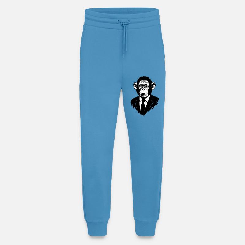 Affen Herr - Jogginghose - made by SPREAD -  Sol Blue
