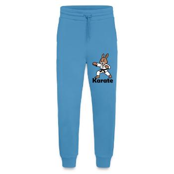 Karate Hase - Jogginghose - made by SPREAD -  Sol Blue - Vorne