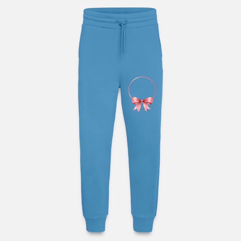 Loop circle can be personalized - Jogging Pants - made by SPREAD  -  Sol Blue