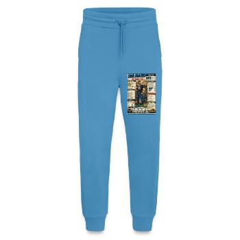 Der Macho – jeder Bizeps zählt - Jogginghose - made by SPREAD -  Sol Blue - Vorne