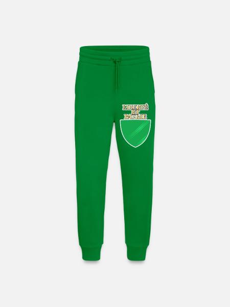 Drapeau de Vaud - Pantalon de jogging bio décontracté fabriqué en UE - City Green