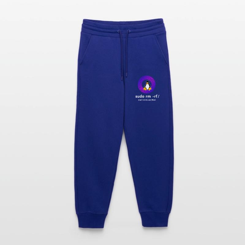 Computer Sys admin Penguin Nerd pc sudo rm -rf cod Jogging Pants - made by SPREAD 