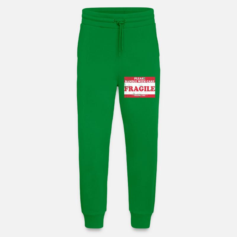 Handle With Care / Valuable Content / Mindfulness - Jogging Pants - made by SPREAD  - City Green