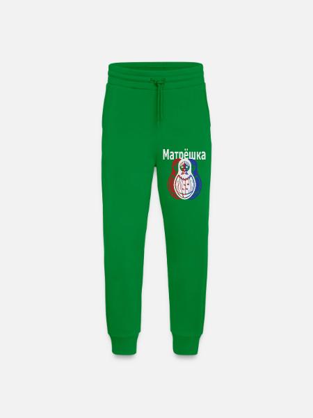 Matryoshka, russe - Pantalon de jogging bio décontracté fabriqué en UE - City Green