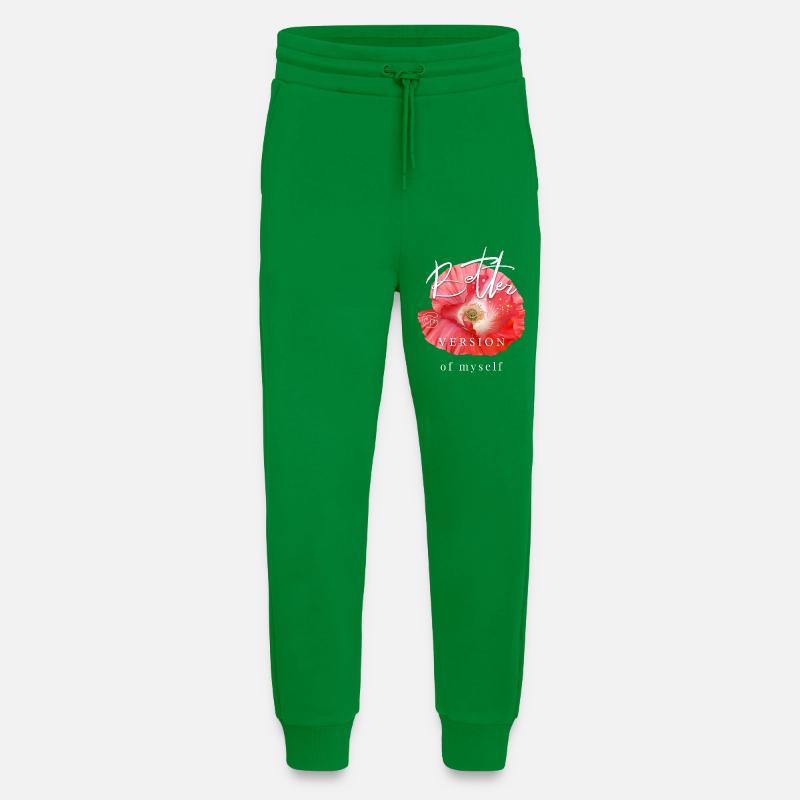 Mohnblume Muttertag Geschenk cooler Spruch Garten - Jogginghose - made by SPREAD - City Green