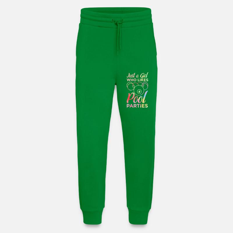 Poolbillard Mädchen - Jogginghose - made by SPREAD - City Green